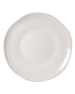 Тарелка плоская Cream Kayla фарфор 28 см белый Rinart