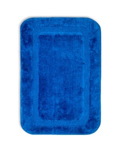 Коврик в ванную Multisoft плюш голубой 50 х 80 см Sibo