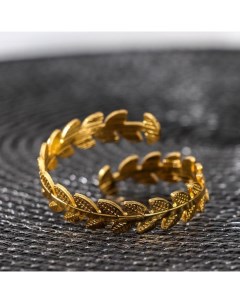 Кольцо для салфетки Лоза d 4 5 см цвет золотой Nobrand