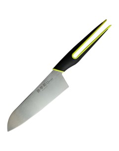 Нож кухонный универсальный Сантоку стальной 15 9 см Kasumi
