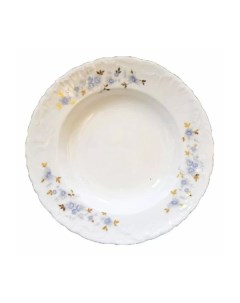 Тарелка суповая Rococo фарфоровая 22 5 см 10684 Cmielow