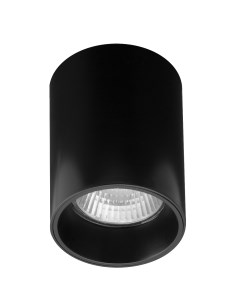 Светильник спот накладной потолочный PL65 GU10 черный Maple lamp