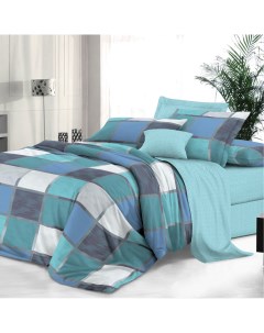 Комплект постельного белья Сатин Premium СП 244 2 спальный с евро простыней Alleri