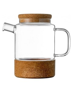 Чайник заварочный с пружиной Kronos стеклянный 660 мл прозрачный Walmer