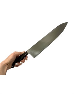 Нож универсальный Шеф повар цельнометаллич 95Х18 венге Ножевая мастерская сковородихина