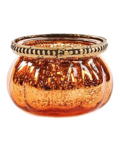 Стеклянный подсвечник для чайной свечи янтарный 9 см Goodwill Goodwill m&g