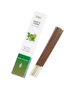 Ароматические палочки Sage Cedar Premium Masala Special Collection Aasha herbals