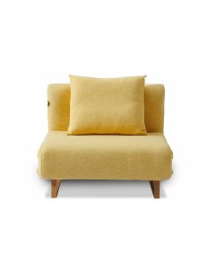 Кресло кровать Rosy желтый без принта Imodern