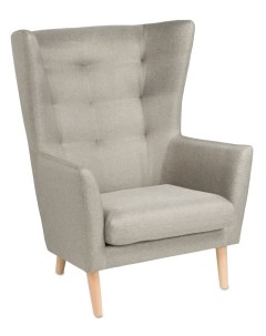Кресло для отдыха Саари рогожка светлосерый Шведский стандарт