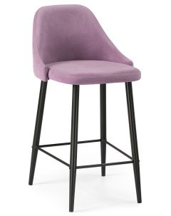 Барный стул Джама 448664 черный фиолетовый Woodville