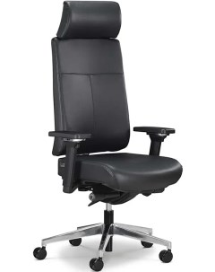 Кожаное кресло руководителя Trona Leather механизм Body Balance 4D Falto