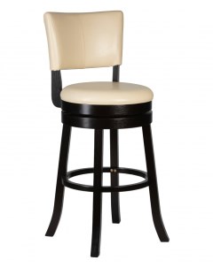 Барный стул DOBRIN JOHN COUNTER D0000000000000004496 черный кремовый Лого-м