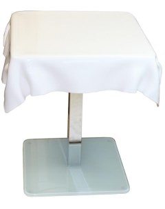 Кофейный столик 1780 GC Белый Хром Rb