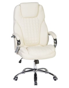 Офисное кресло для руководителей CHESTER LMR 114B белое Dobrin