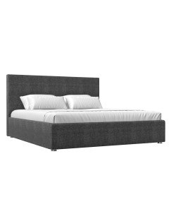 Интерьерная кровать Кариба 180 рогожка серый Лига диванов