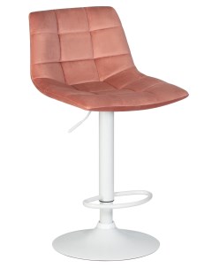 Барный стул TAILOR WHITE D0000000000000010539 белый пудрово розовый Лого-м