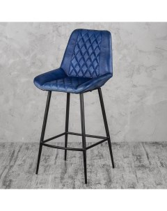 Барный стул 1296 черный синий Decor-of-today