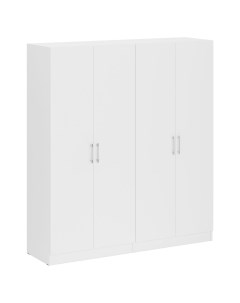 Комплект из двух шкафов Стандарт белый 180х52х200 см ун сб Свк