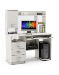 Компьютерный стол Имидж 17 Белое дерево Мф владимир