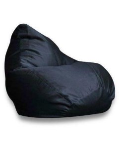 Кресло мешок Груша 2XL Фьюжн Черное Dream