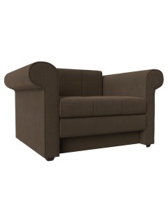 Кресло кровать Берли рогожка коричневый Лига диванов