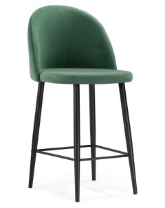 Барный стул Амизуре 459858 черный зеленый Woodville