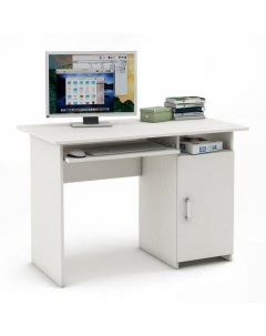 Письменный стол Лайт 3К ПСЛТ 3К Белое дерево Мф владимир