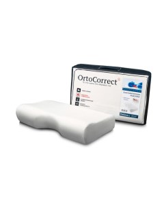 Ортопедическая подушка Premium 1 54Х34 одна выемка под плечо 12 9 Ortocorrect