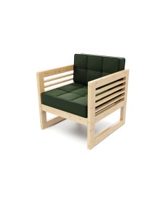 Кресло Сега Сосна Велюр зеленый Arsko