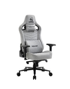 Кресло игровое NOMAD Grey ткань серый Evolution