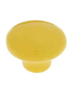 Ручка кнопка Ceramics 002 керамическая желтая Nobrand