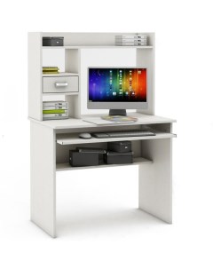 Компьютерный стол Имидж 29 Белое дерево Мф владимир
