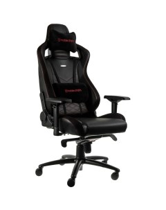 Игровое кресло EPIC NBL PU RED 002 PU Leather black red Noblechairs