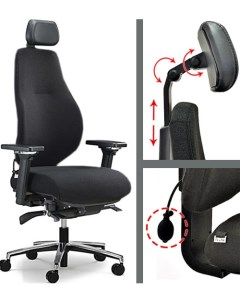 Офисное ортопедическое кресло для работы за компьютером SMART T Falto