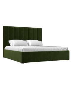 Кровать Афродита 160 Зеленый микровельвет Лига диванов