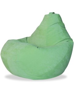 Кресло мешок XL микровельвет Салатовый Dream