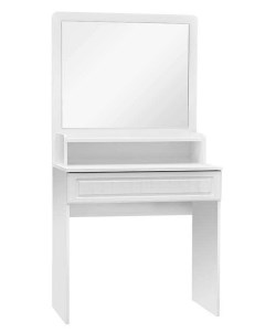 Стол с ящиком Надстройка для стола с полками МН 19 МН 19А Монако Белое дерево Катрин-к