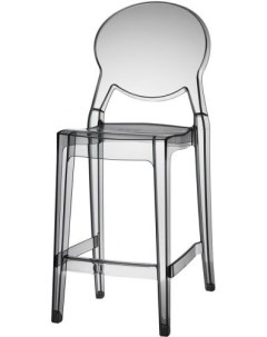 Полубарный стул Igloo 005 2359183 прозрачный серый Reehouse