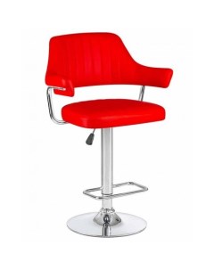 Барный стул хром красный Logomebel