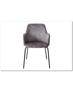 Комплект стульев М CITY AMARETTO 2 шт VBP203 античный серебристо серый черный каркас М-city