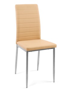 Комплект стульев 2 шт ТЕКС бежевый хром Dik