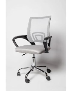 Кресло офисное Симпл Офис BN 7166 Хром черный серый Симпл-офис