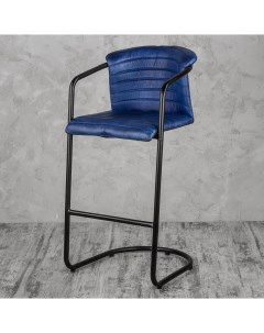 Барный стул 1280 черный синий Decor-of-today