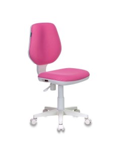 Кресло детское CH W213 на колесиках ткань розовый ch w213 tw 13a Бюрократ