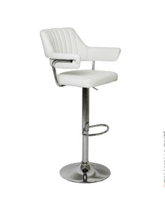 Барный стул WX 1029 Кожзам WX 1029WHITE CHROME серебристый white B-trade