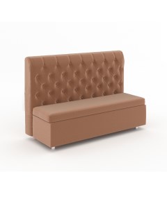 Прямой диван Фокус Версаль 140х67х106 см светло коричневый Фокус- мебельная фабрика