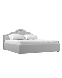 Кровать Афина 200 Белый экокожа Лига диванов