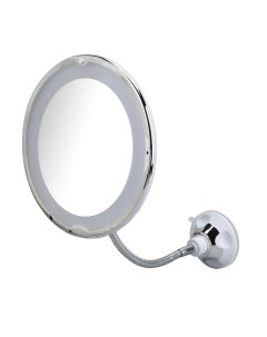 Зеркало для макияжа на присоске с 10 кратным увеличением 00117754 диаметр 20 см Nobrand