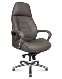 Кресло для руководителя Porsche leather темно серый Norden