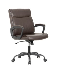 Компьютерное кресло CH 303 экокожа коричневый Chairman